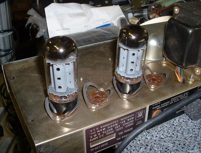 GT US-Made 6CA7 tubes in a Music Man
