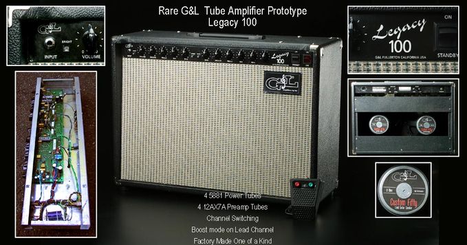 G&L GL100 Tube Guitar Amplifier Prototype
